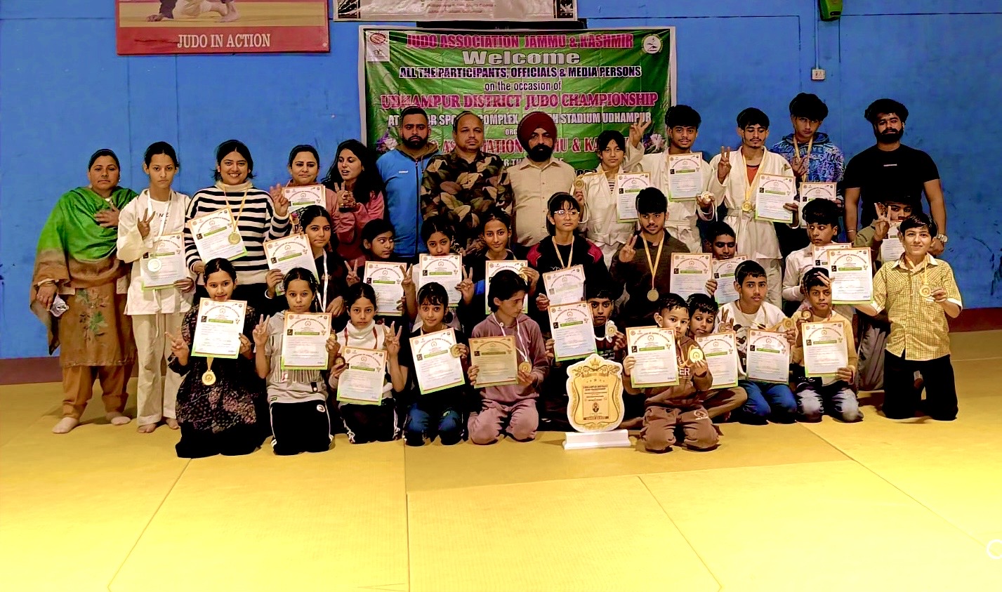 Udhampur district Judo meet held 